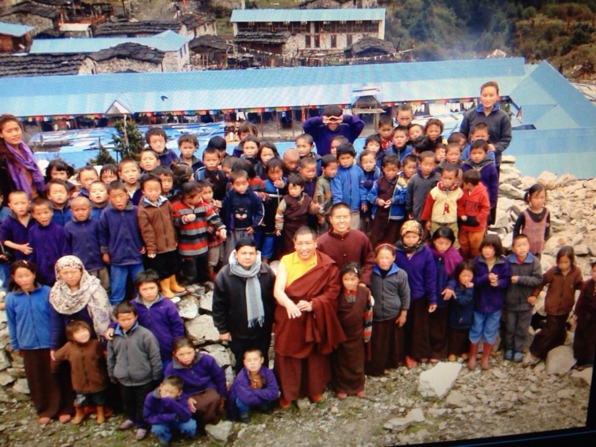 2013-Group photo in Lho Shyala