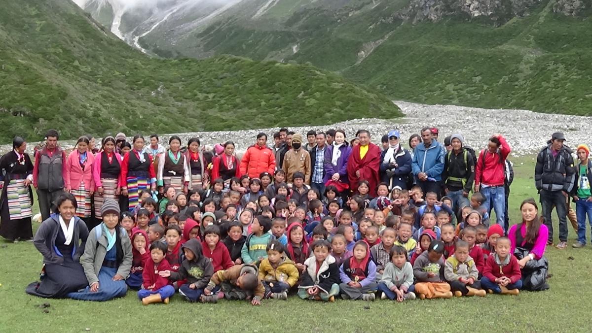 2014-  Go outing together in Lho Shyala