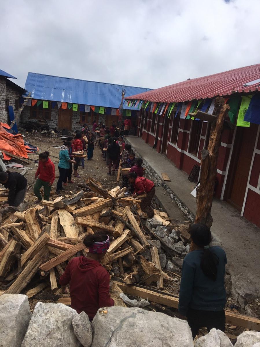 同心協建校園 The undertaking of the school reconstruction project
